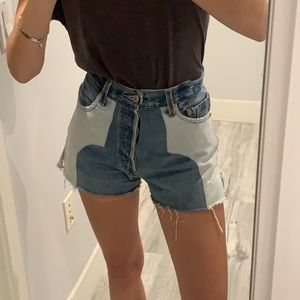 RE/DONE | Levi’s High Rise Shorts - Rare Style!